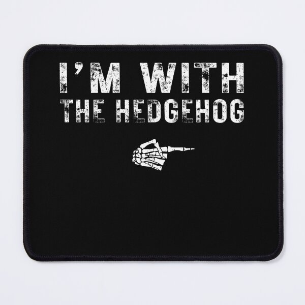 Item preview, I'm With The HEDGEHOG Matching Couple Halloween designed and sold by mdmahabubur.