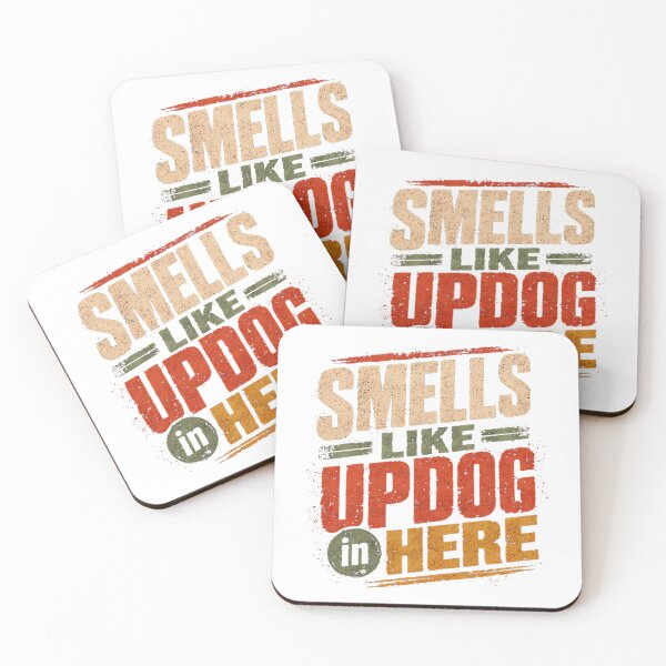 Item preview, Smells Like Updog Here Dad Joke Humor Pun designed and sold by timberbradbur.