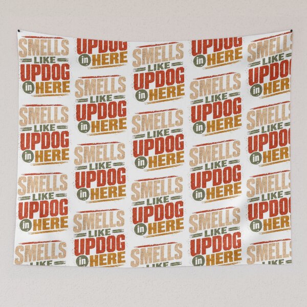 Item preview, Smells Like Updog Here Dad Joke Humor Pun designed and sold by timberbradbur.