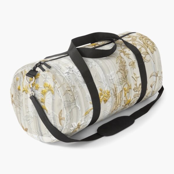 Item preview, Elegant Japanese Stripe Kimono Pattern with Gold and Yellow Accents designed and sold by Kokeshidreams.