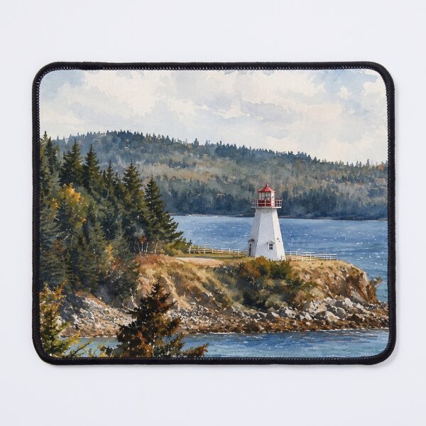 Item preview, Jerome Point Lighthouse designed and sold by Island Art Studios.