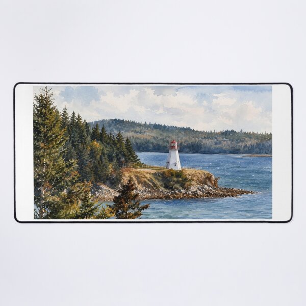 Item preview, Jerome Point Lighthouse designed and sold by Island Art Studios.