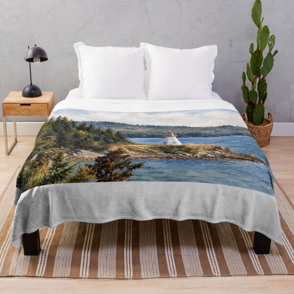 Item preview, Jerome Point Lighthouse designed and sold by Island Art Studios.