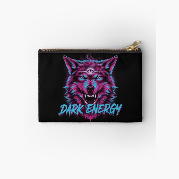 Item preview, Dark Energy Neon Third Eye Cyberpunk Wolf designed and sold by Enea Kelo.