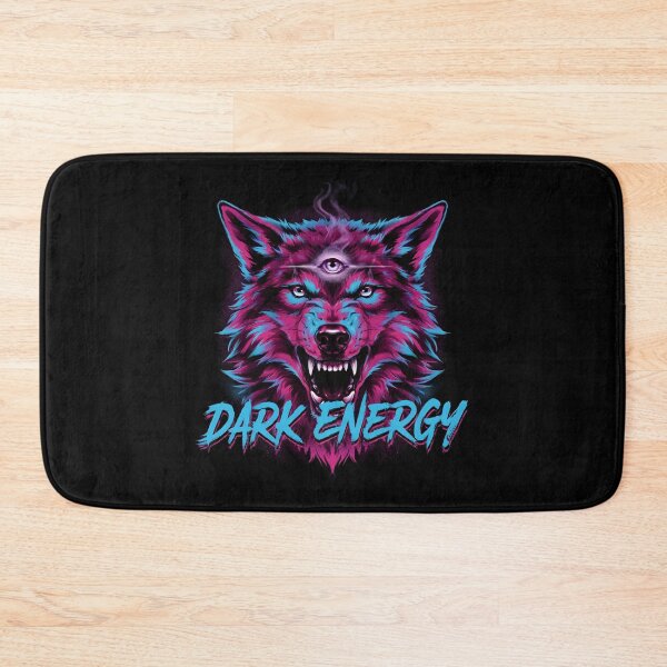 Item preview, Dark Energy Neon Third Eye Cyberpunk Wolf designed and sold by Enea Kelo.