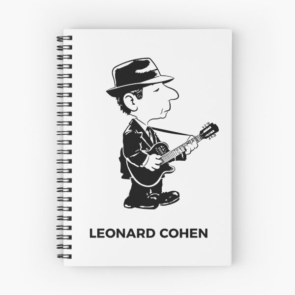 Item preview, Leonard Cohen Funny Caricature – Singer Songwriter Music Illustration designed and sold by THE MODA STEREO.