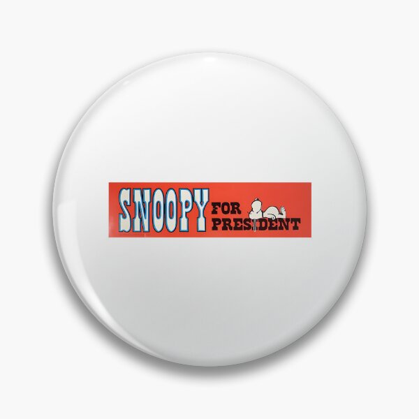 Item preview, Retro Snoopy For President Peanuts Bumper Sticker designed and sold by AfterHoursFM.