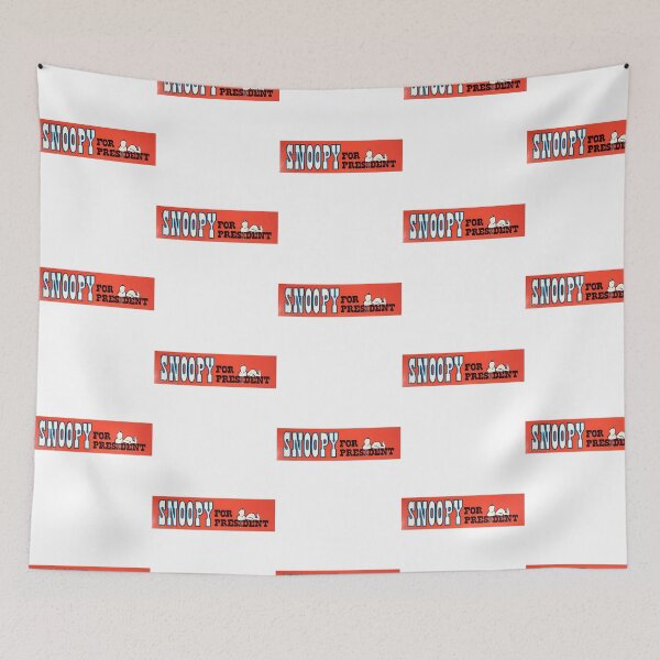 Item preview, Retro Snoopy For President Peanuts Bumper Sticker designed and sold by AfterHoursFM.