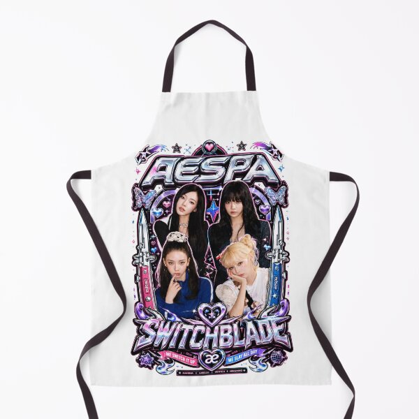 Item preview, Aesthetic aespa Switchblade Song Neon Butterfly Y2K Merch designed and sold by Valereekmerch.