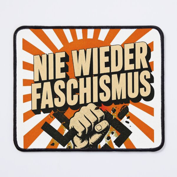 Item preview, Never again fascism – Retro Statement designed and sold by Sunset Syndicate.