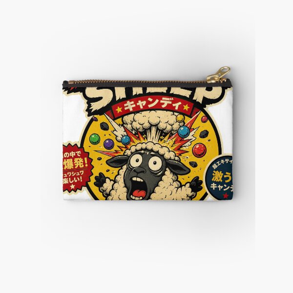 Item preview, Exploding Sheep Candy – Weird Retro Japanese Candy Parody designed and sold by obstinator.