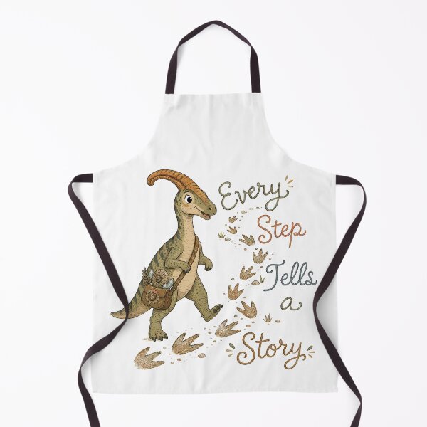 Item preview, Trail Song - Cute Prehistoric Parasaurolophus Dinosaur designed and sold by bapupa.