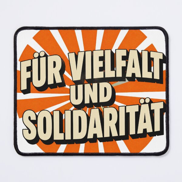 Item preview, For diversity and solidarity – Retro Statement designed and sold by Sunset Syndicate.