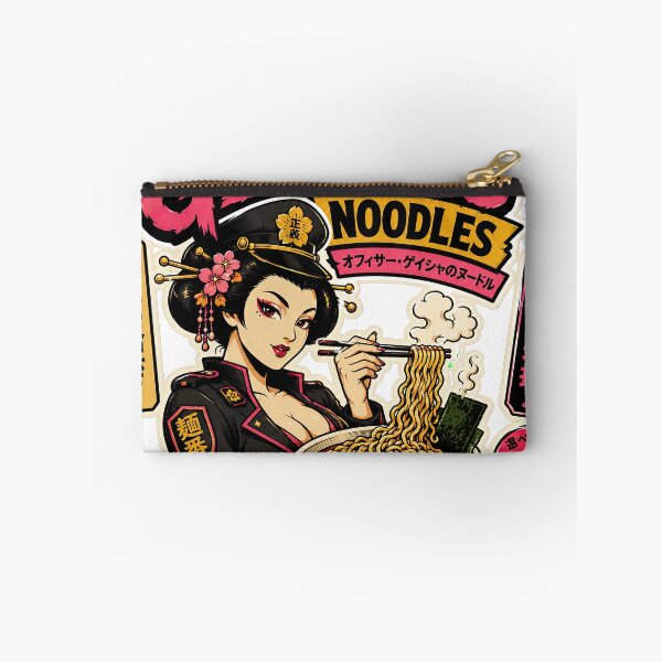 Item preview, Officer Geisha’s Noodles – Retro Japanese Ramen Parody designed and sold by obstinator.