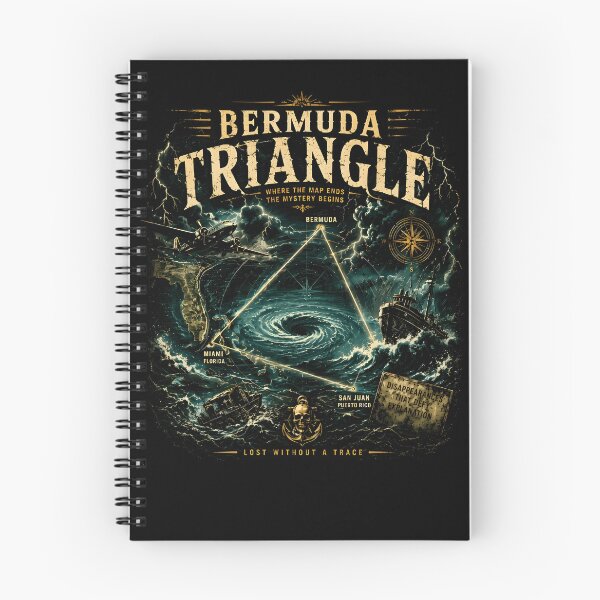 Item preview, Bermuda Triangle Mystery Shirt, Unexplained Ocean Horror Graphic Tee, Lost Without a Trace Vintage Nautical Gift, Comfort Colors designed and sold by Catspeachy.