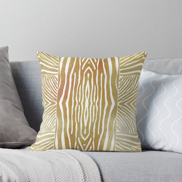 Item preview, Copy of Hand drawn gold zebra stripes designed and sold by Anne Londez Studio.
