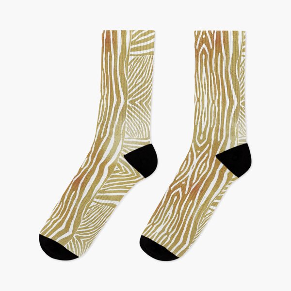 Item preview, Copy of Hand drawn gold zebra stripes designed and sold by Anne Londez Studio.