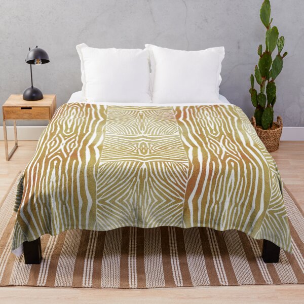 Item preview, Copy of Hand drawn gold zebra stripes designed and sold by Anne Londez Studio.
