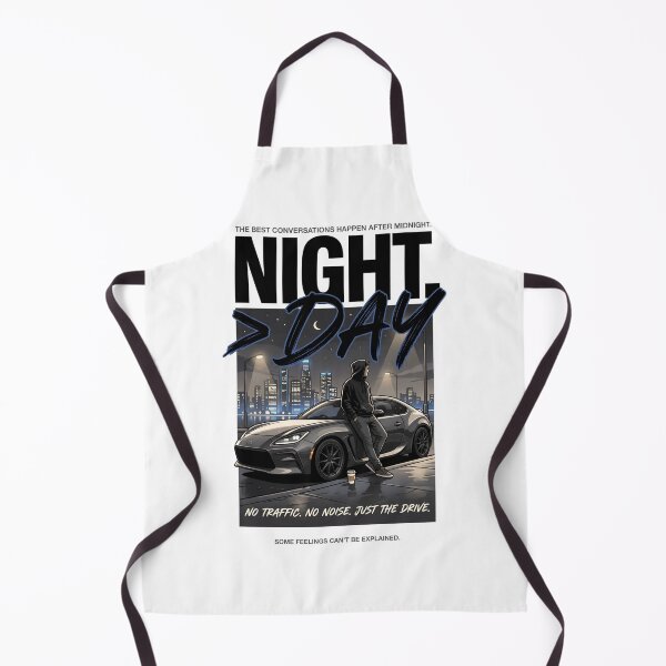Item preview, Night > Day | Premium Car Enthusiast Streetwear | Night Drive Lifestyle Graphic Tee designed and sold by SAJ Design Studio.