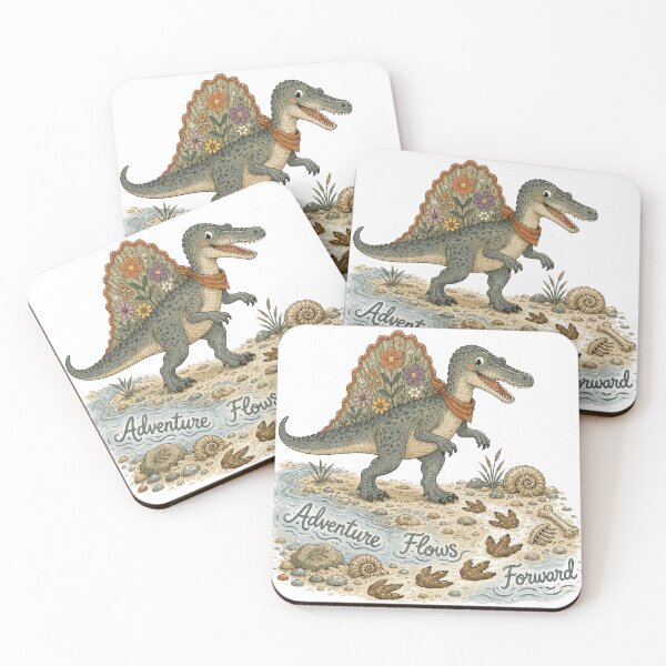 Item preview, River Explorer - Cute Prehistoric Spinosaurus Dinosaur designed and sold by bapupa.