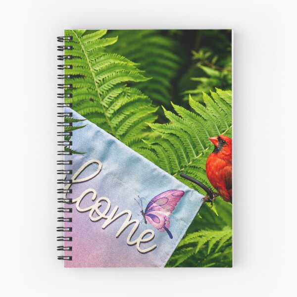 Item preview, Cardinal welcoming you designed and sold by Astute-Artio-Photography.