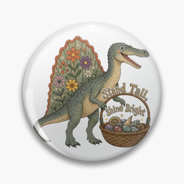 Item preview, Sail of Smiles - Cute Prehistoric Spinosaurus Dinosaur designed and sold by bapupa.