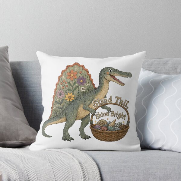 Item preview, Sail of Smiles - Cute Prehistoric Spinosaurus Dinosaur designed and sold by bapupa.