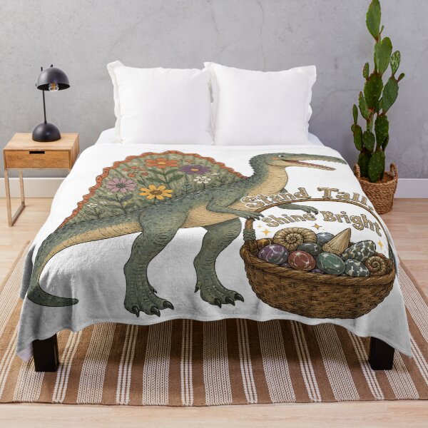 Item preview, Sail of Smiles - Cute Prehistoric Spinosaurus Dinosaur designed and sold by bapupa.