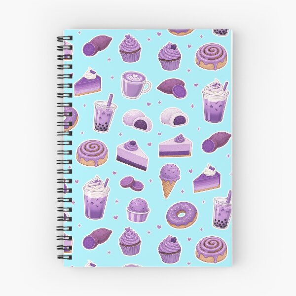 Item preview, Purple Yam Food Pattern - Ube Desserts and Sweet Treats designed and sold by merchxwear.