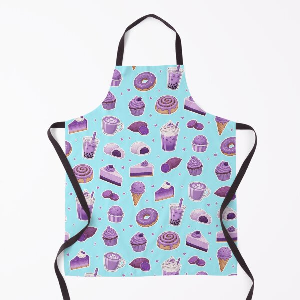 Item preview, Purple Yam Food Pattern - Ube Desserts and Sweet Treats designed and sold by merchxwear.