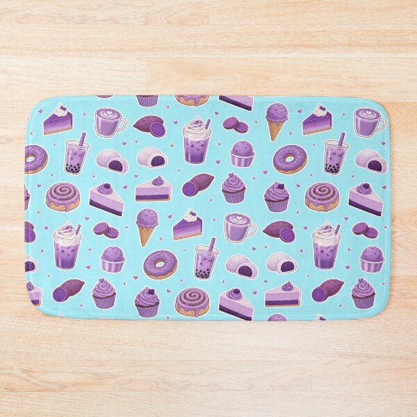 Item preview, Purple Yam Food Pattern - Ube Desserts and Sweet Treats designed and sold by merchxwear.