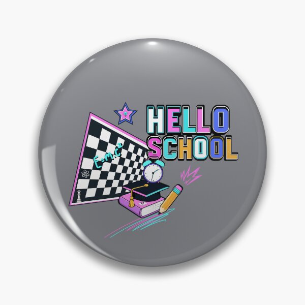 Item preview, Hello School Colorful Back to School Design designed and sold by Aimetoi.