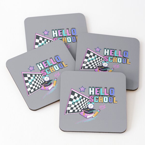 Item preview, Hello School Colorful Back to School Design designed and sold by Aimetoi.