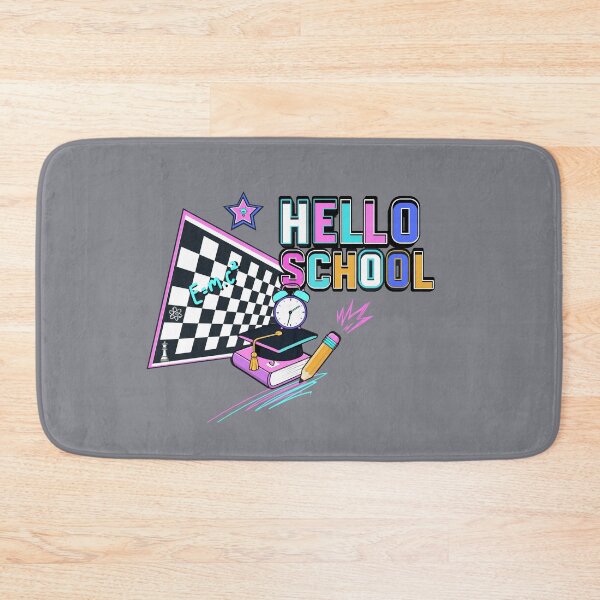 Item preview, Hello School Colorful Back to School Design designed and sold by Aimetoi.