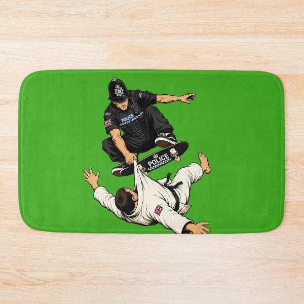 Item preview, Judo Air – British Police Skateboard Martial Arts Cartoon designed and sold by obstinator.