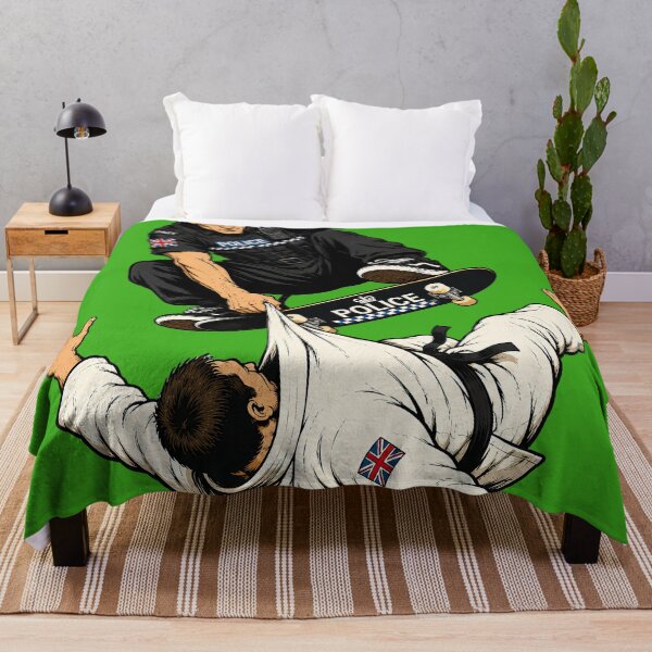 Item preview, Judo Air – British Police Skateboard Martial Arts Cartoon designed and sold by obstinator.