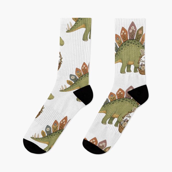 Item preview, Petal Plates - Cute Prehistoric Stegosaurus Dinosaur designed and sold by bapupa.