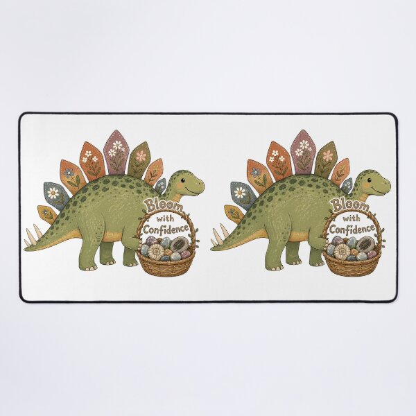 Item preview, Petal Plates - Cute Prehistoric Stegosaurus Dinosaur designed and sold by bapupa.