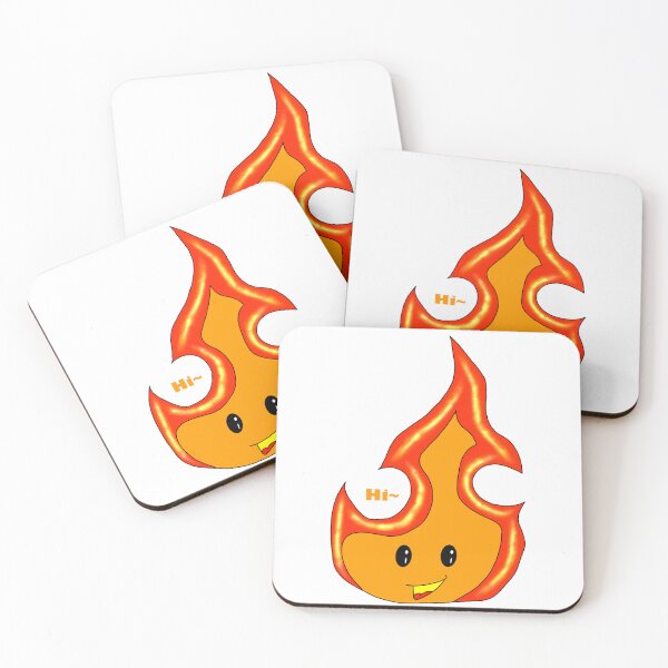 Item preview, It’s fire says “Hi” designed and sold by Future-junyi.