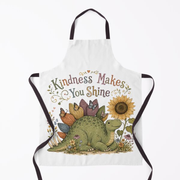 Item preview, Sunny Spikes - Cute Prehistoric Stegosaurus Dinosaur designed and sold by bapupa.