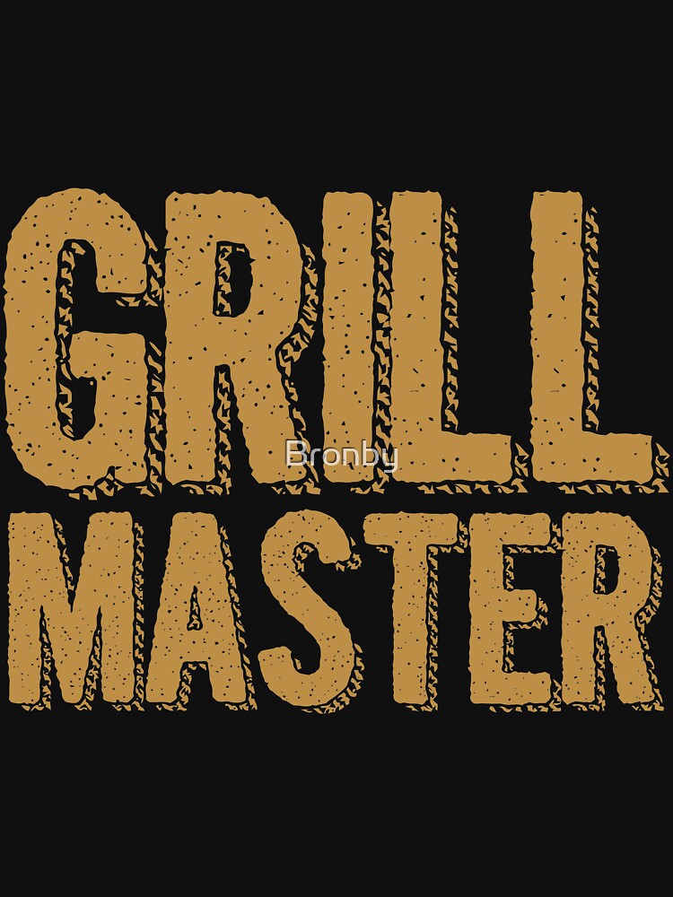 “Grill Master BBQ Vintage Barbecue Grill Grilling Gift Ideas” T-shirt