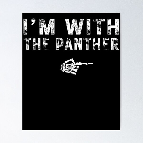 Item preview, I'm With The PANTHER Matching Couple Halloween designed and sold by mdmahabubur.