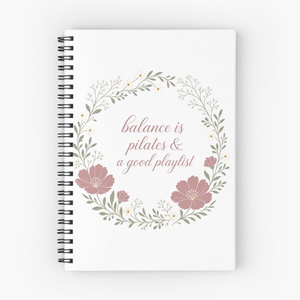 Item preview, Balance Is Pilates & A Good Playlist designed and sold by LeeTowleArt.