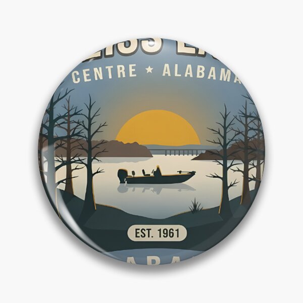 Item preview, Weiss Lake Centre Alabama designed and sold by DetourDgn.