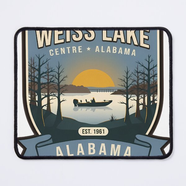 Item preview, Weiss Lake Centre Alabama designed and sold by DetourDgn.
