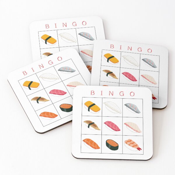 Item preview, Sushi Bingo designed and sold by Miho9999.