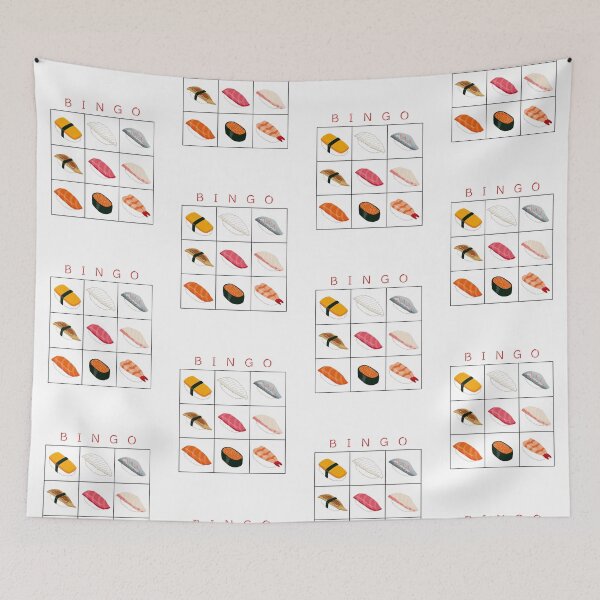 Item preview, Sushi Bingo designed and sold by Miho9999.