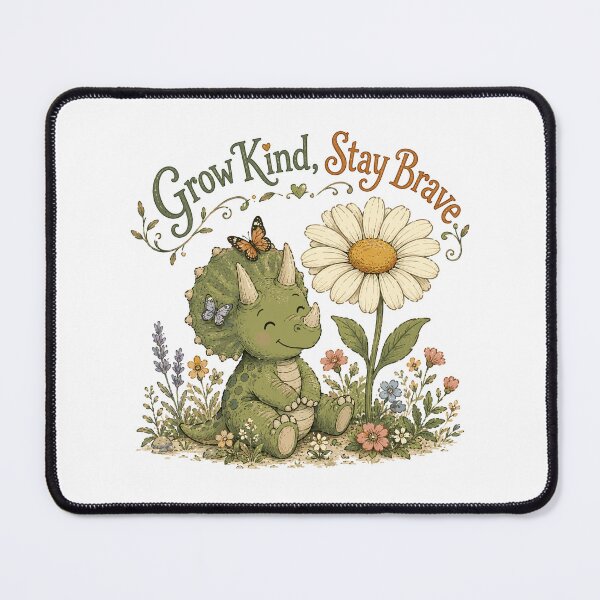 Item preview, Blossom Buddy - Cute Prehistoric Triceratops Dinosaur designed and sold by bapupa.