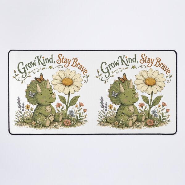 Item preview, Blossom Buddy - Cute Prehistoric Triceratops Dinosaur designed and sold by bapupa.