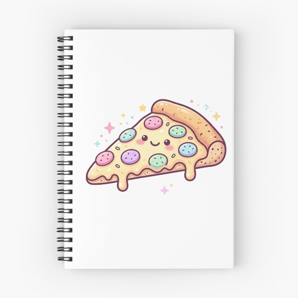Item preview, Kawaii Pizza Slice – Cute Food Sticker designed and sold by Cerys-GS.